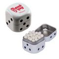 Dice Mint Tin w/ Signature Peppermints